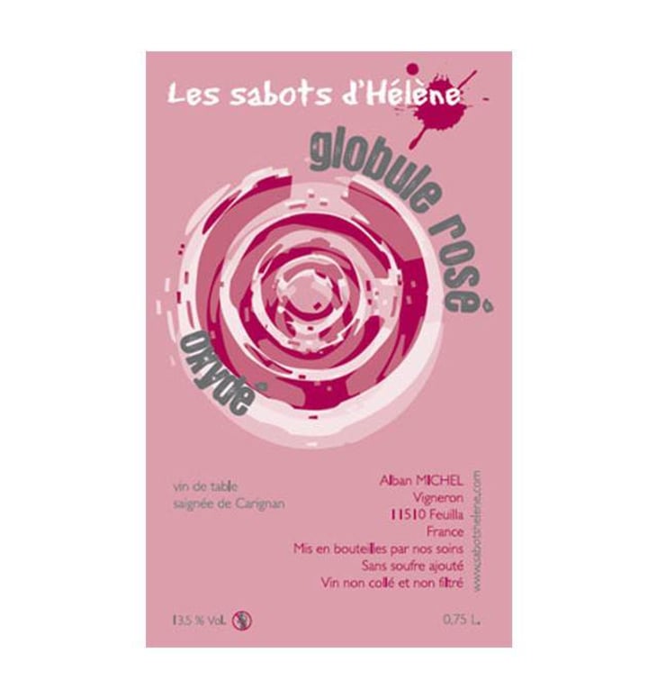 Globule Rosé - Les Sabots d'Hélène - alban-michel 
