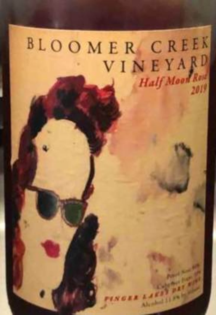 Half Moon Rosé - Bloomer Creek Vineyard - kim-engle-debra-bermingham 