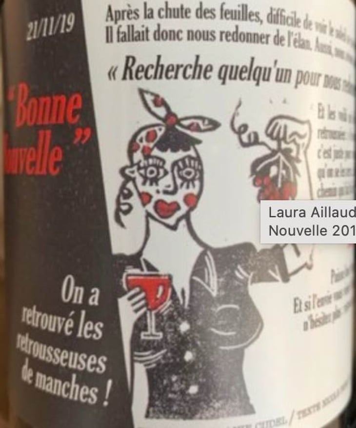 Bonne Nouvelle - Domaine Laura Aillaud - laura-aillaud 