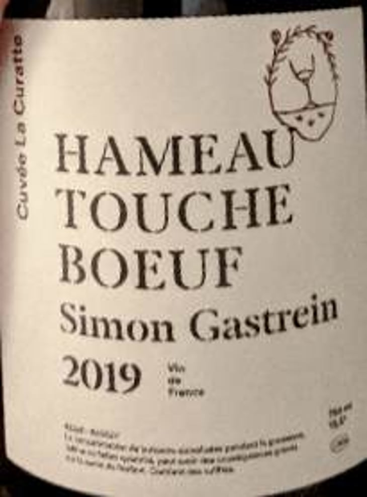 Cuvée La Curatte - Hameau Toucheboeuf - simon-gastrein 