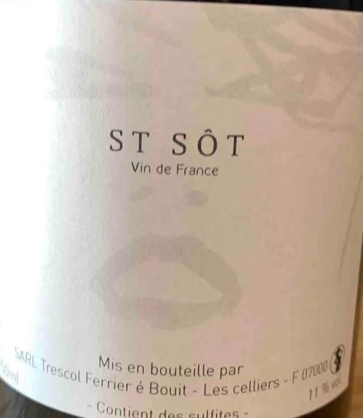 St Sôt (Rosé) - Trescol é Bouit - sandro-trescol-jonathan-bouit 