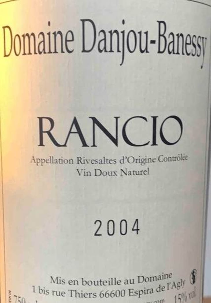 Rancio - Domaine Danjou-Banessy - benoit-sebastien-danjou 