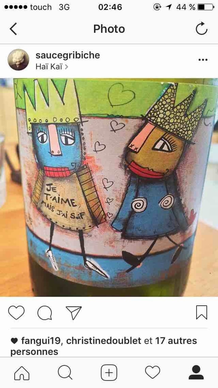 Je T'aime Mais J'ai Soif - Le Fay d'Homme - vincent-caille 