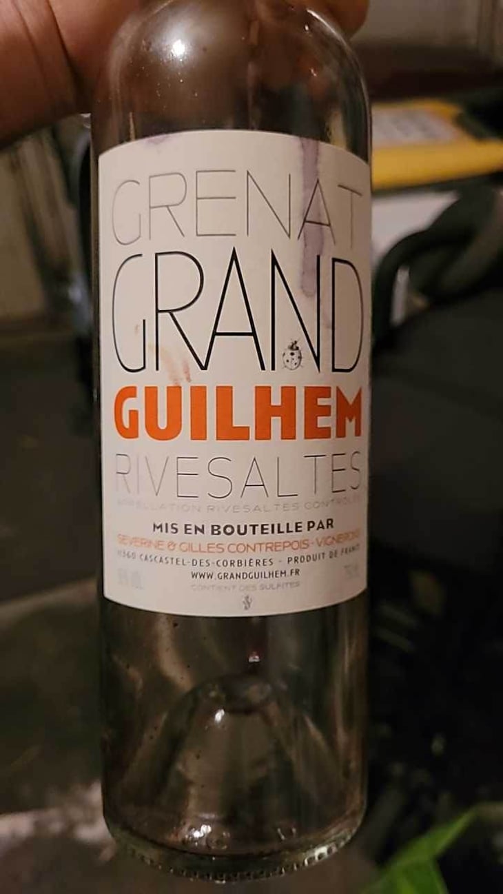 Rivesalte Grenat - Domaine Grand Guilhem - severine-et-gilles-contrepois -2017