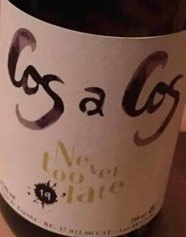 Never Too Late Blanc - Celler Cos A Cos - cristobal-vanyo-beneyto 