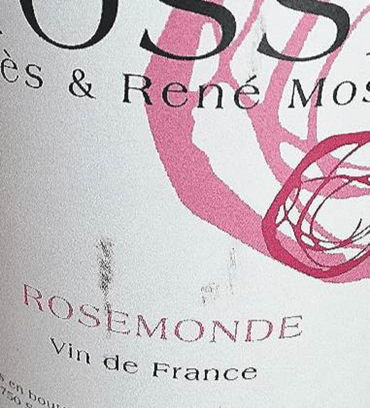 Rosemonde - Domaine Mosse - sylvestre-joseph-mosse 