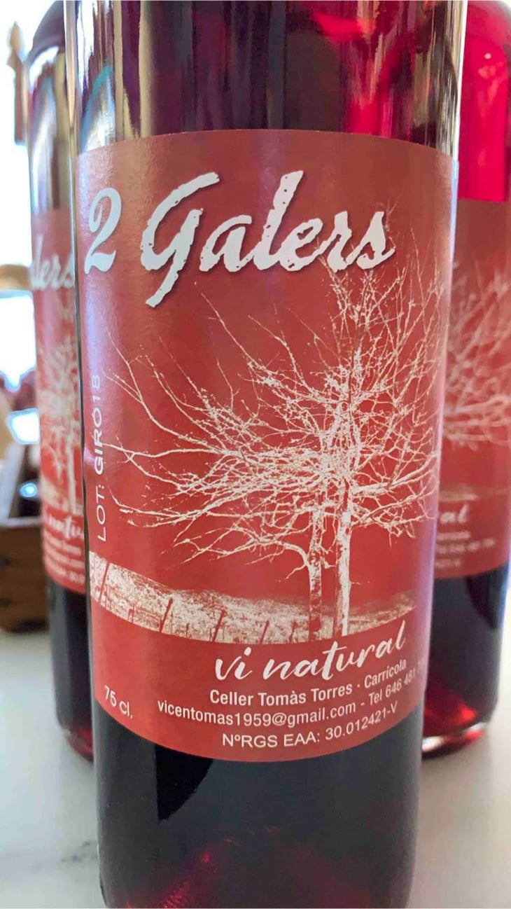 2 Galers - Vi De Carrícola - vicent-tomas-soler 