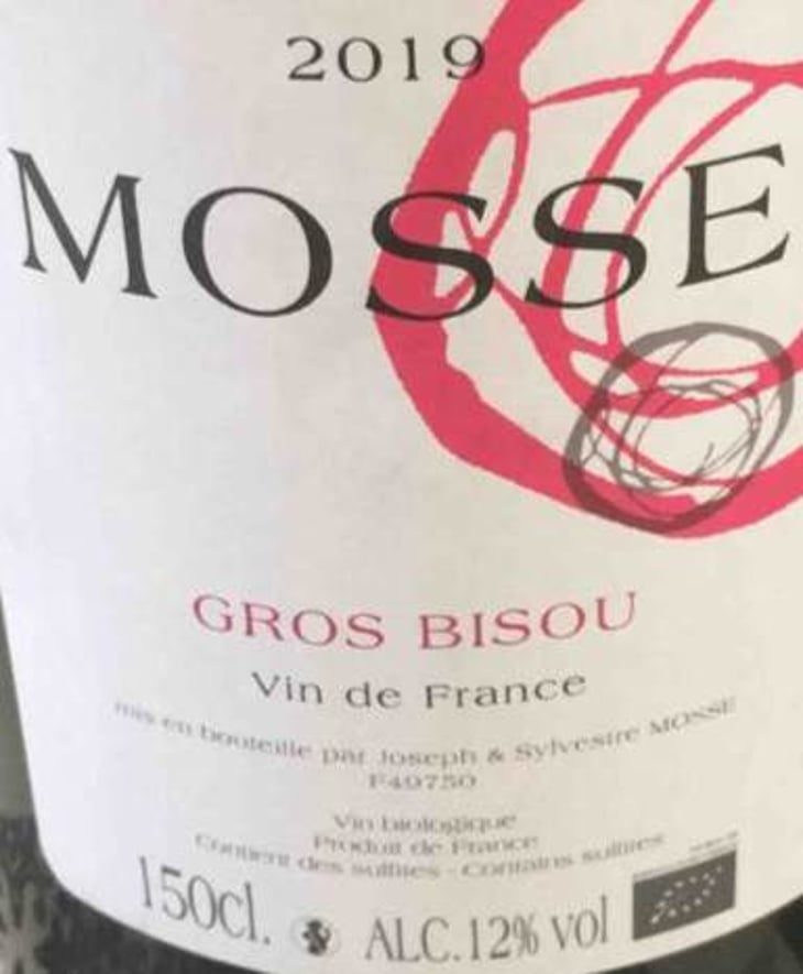 Gros Bisou - Domaine Mosse - sylvestre-joseph-mosse 