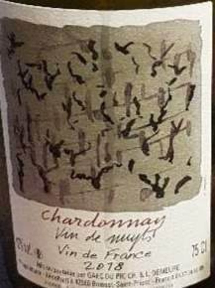 Chardonnay Vin De Nuyts - Vin & Pic - laurent-christine-demeure-pierre-rolle 