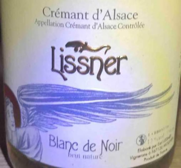 Crémant Blanc De Noir Brut Nature - Lissner - bruno-et-theo-schloegel 