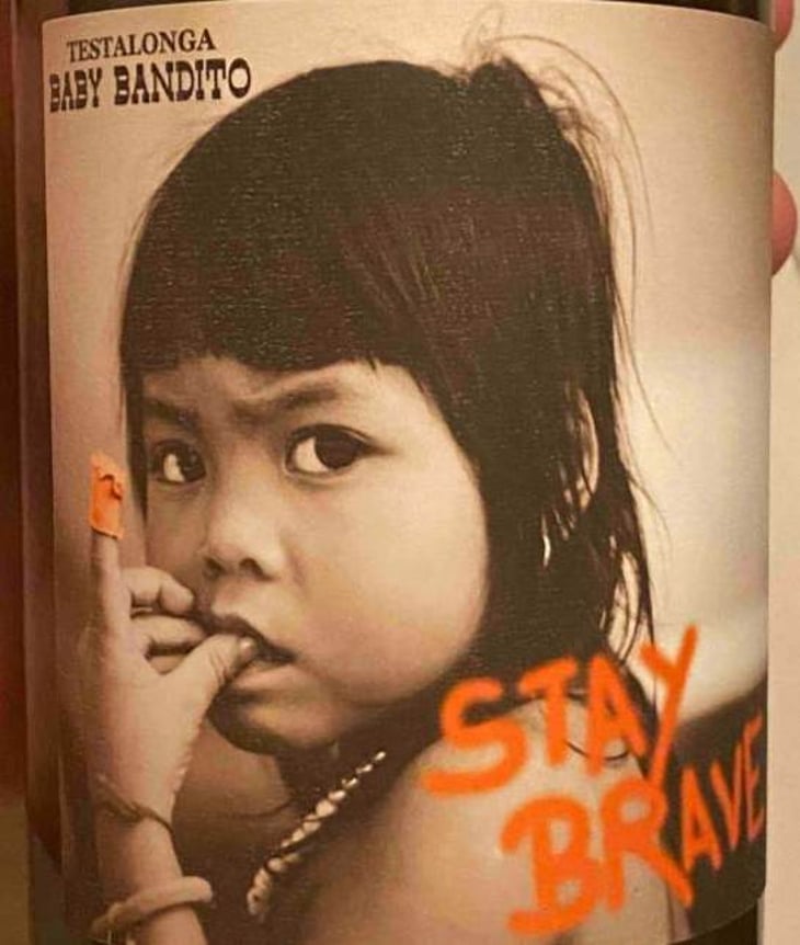 Baby Bandito Stay Brave - Testalonga - craig-carla-hawkins 