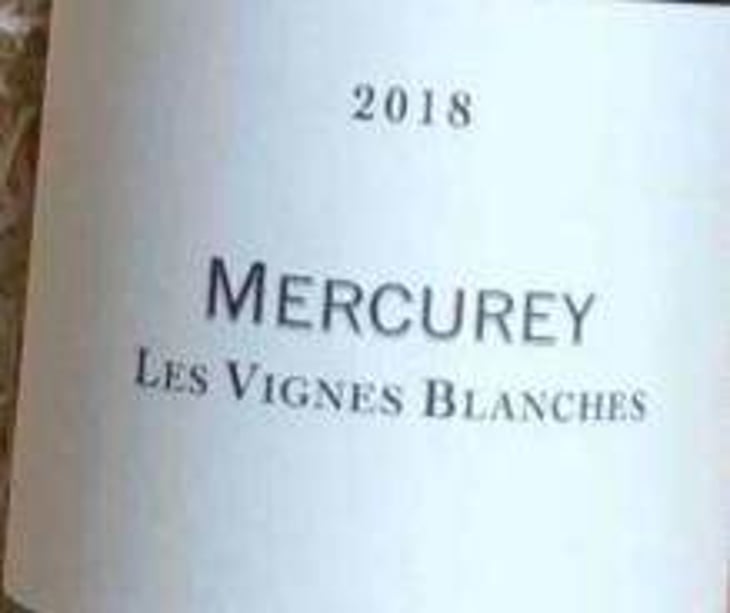 Mercurey "Les Vignes Blanches" - Domaine de Chassorney - frederic-cossard 