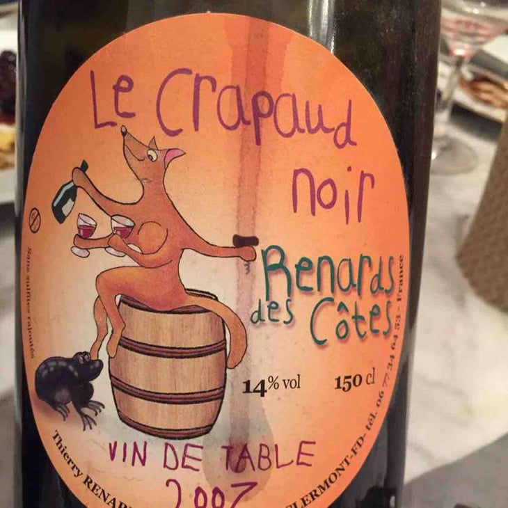 Le Crapaud Noir - Renard des Cotes - thierry-renard 