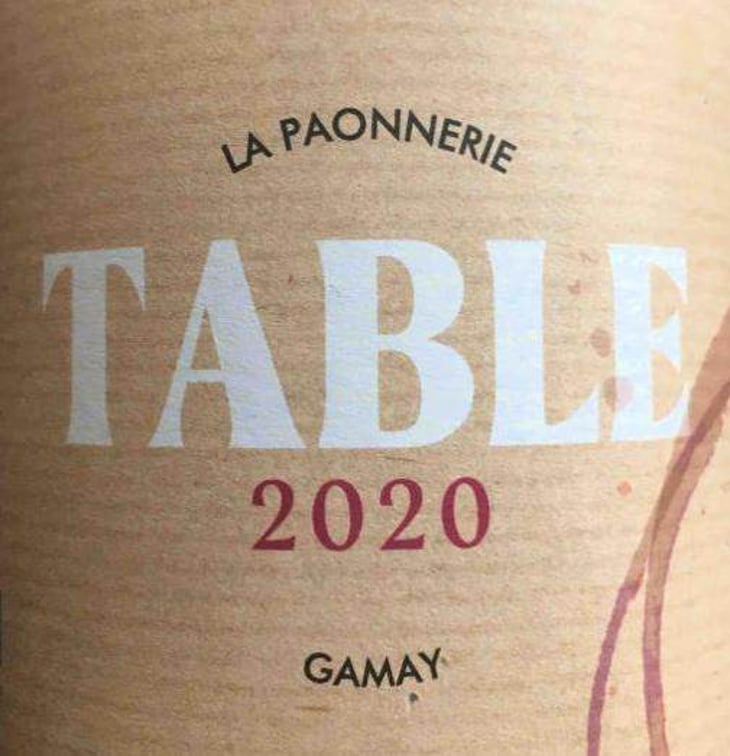 Table - La Paonnerie - marie-carroget 