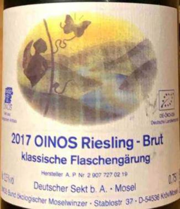 Oinos Riesling Brut - Weingut Trossen - rita-rudolf-trossen 