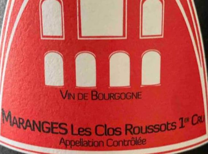 Maranges Les Clos Roussots 1er Cru - Maison en Belles Lies - pierre-fenals 