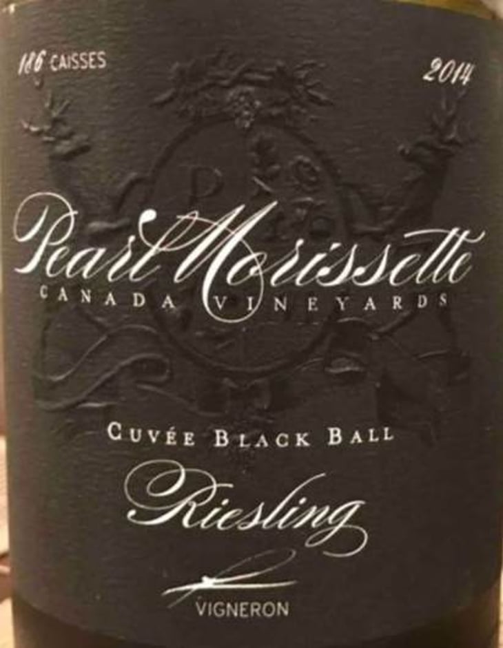 Cuvée Black Ball - Pearl Morissette - francois-morissette 