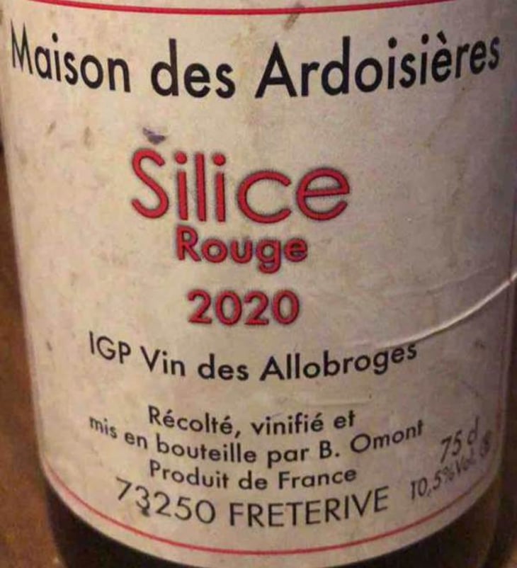Silice Rouge "Maison des Ardoisières" - Domaine Des Ardoisières - brice-omont 