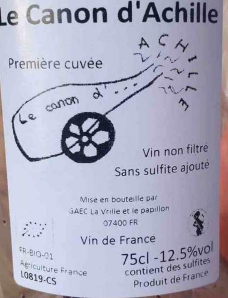 Le Canon D'Achille - La Vrille et le Papillon - geraldine-meryl-croizier 