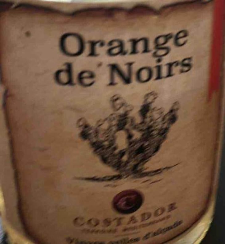 Orange de Noirs - Costador Terroirs Mediterranis - joan-franquet 