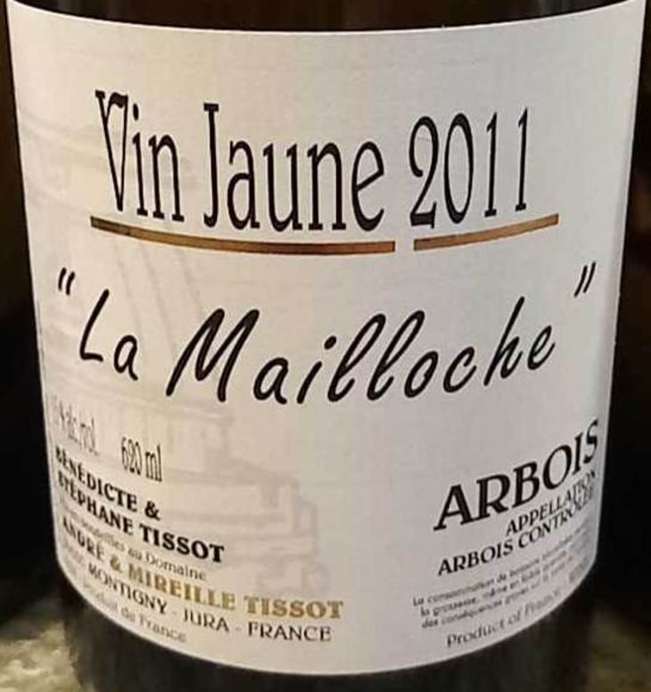 Vin Jaune La Mailloche - Domaine André & Mireille Tissot - benedicte-stephane-tissot -2011