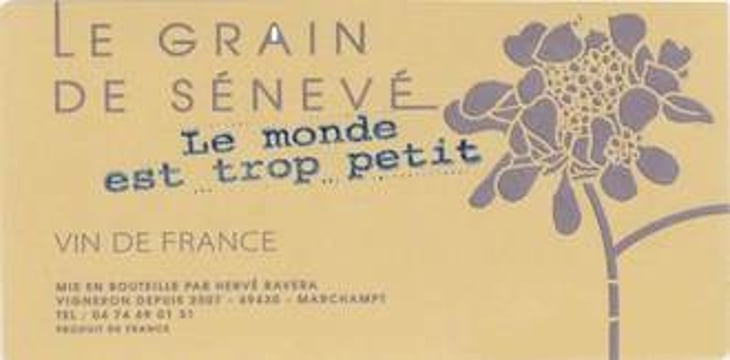 Le Monde Est Trop Petit - Le Grain de Sénevé - adeline-et-herve-ravera 