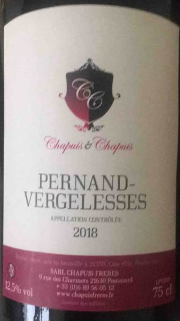 Pernand-Vergelesses - Chapuis & Chapuis - romain-jean-guillaume-chapuis 