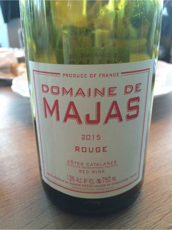 Rouge - Domaine de Majas - agnes-alain-carrere 