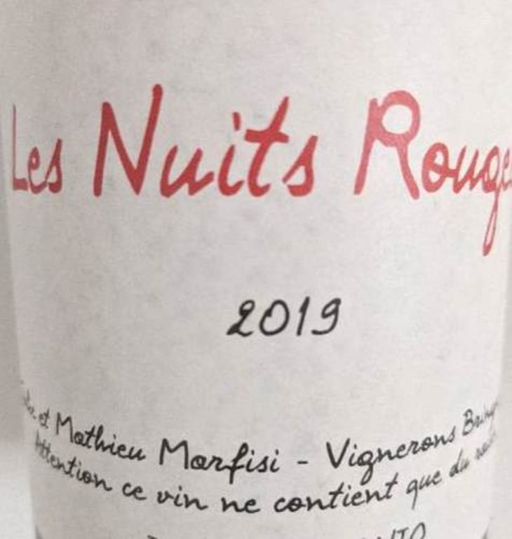 Les Nuits Rouges - Clos Marfisi - julie-mathieu-marfisi 
