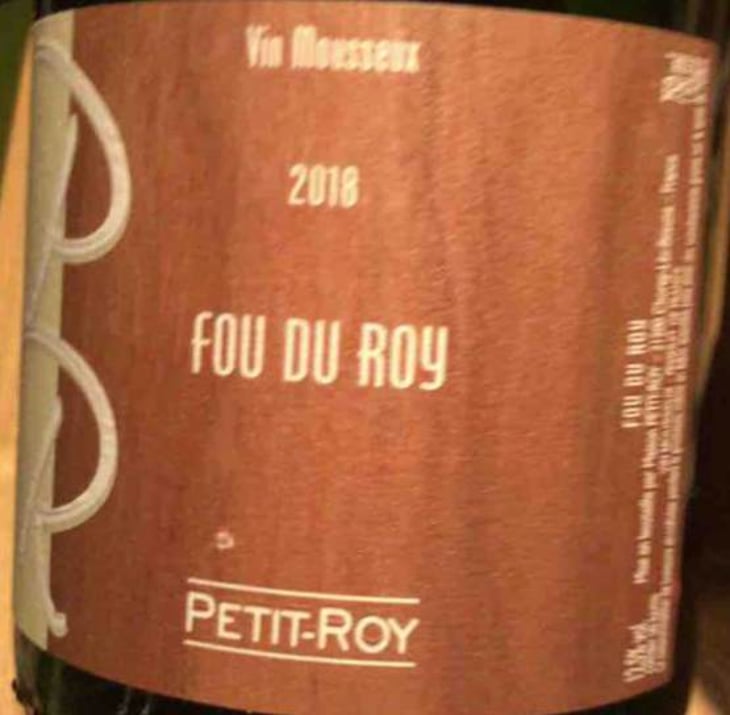 Fou du Roy - Domaine Petit-Roy - seiichi-saito 