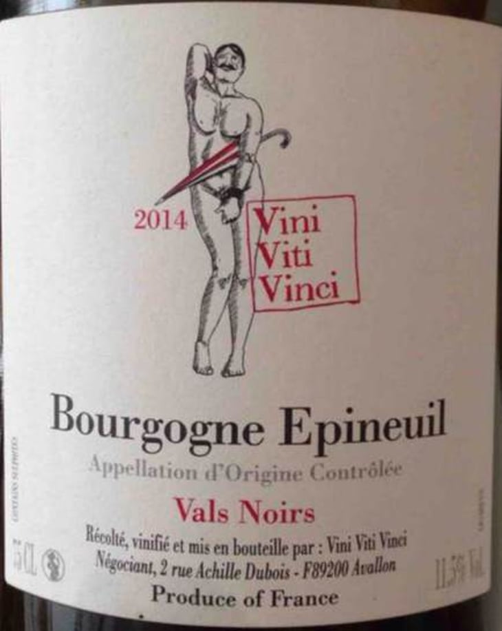 Bourgogne Epineuil "Vals Noir" - Vini Viti Vinci - nicolas-vauthier-kikro 
