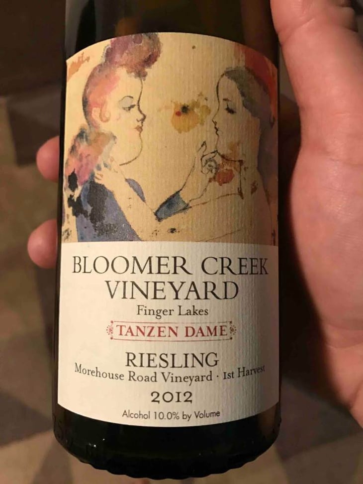 Tanzen Dame Morehouse Road Vineyard 1st Harvest - Bloomer Creek Vineyard - kim-engle-debra-bermingham 