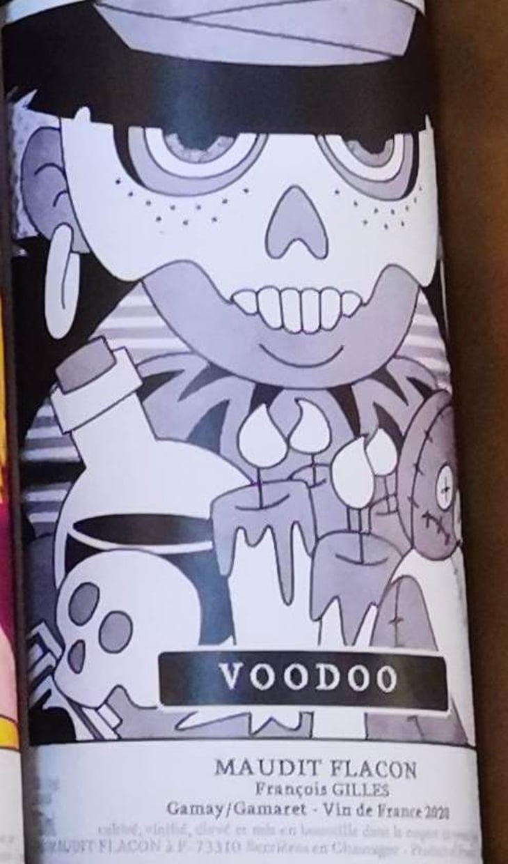 Maudit Flacon "Voodoo" - Domaine des Fables - francois-gilles 