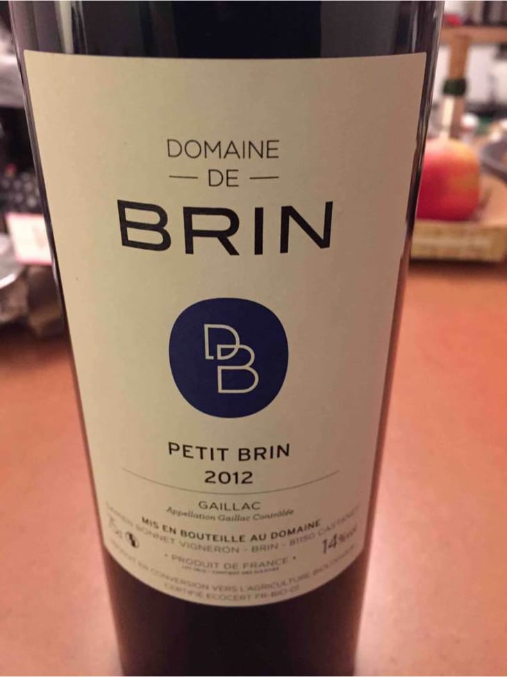 Petit Brin - Domaine de Brin - damien-bonnet 