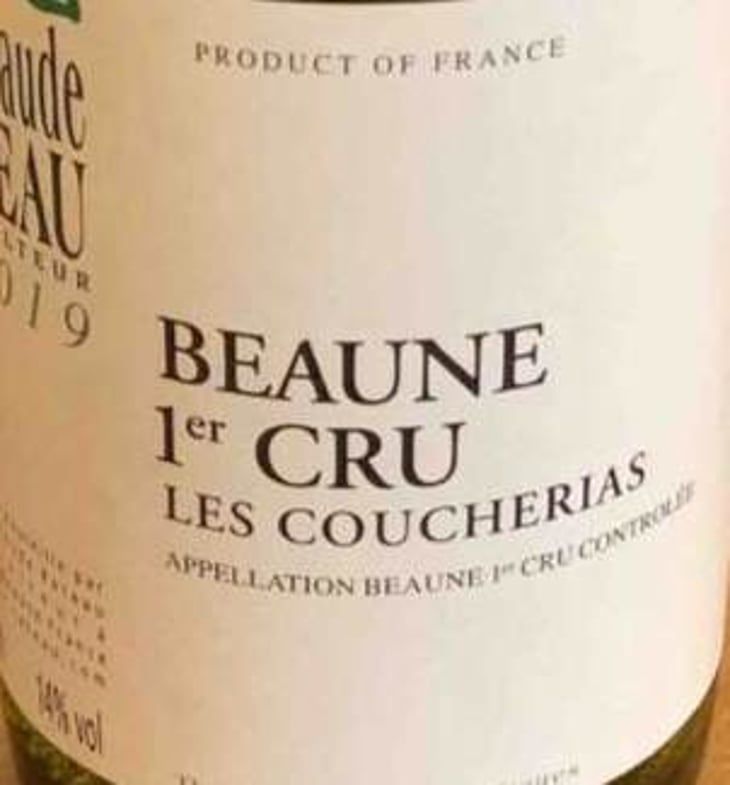 Beaune 1er Cru Les Coucherias - Domaine Jean-Claude Rateau - amel-nouar-et-jean-claude-rateau -2019