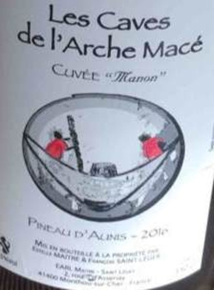 Cuvée "Manon" Pineau d'Aunis - Les Caves De L’Arche Macé - estelle-maitre-francois-saint-leger -2016