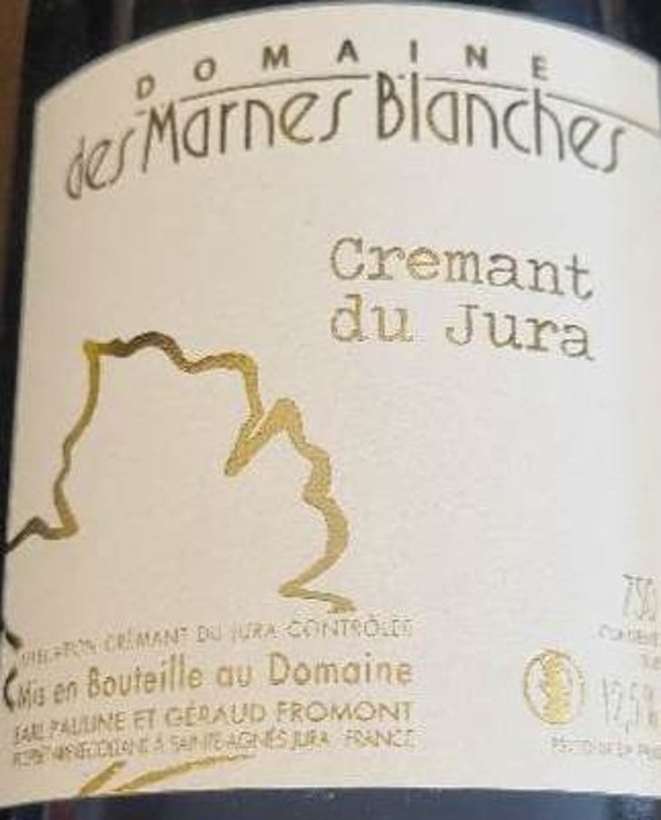 Crémant Du Jura - Domaine Des Marnes Blanches - pauline-geraud-fromont 