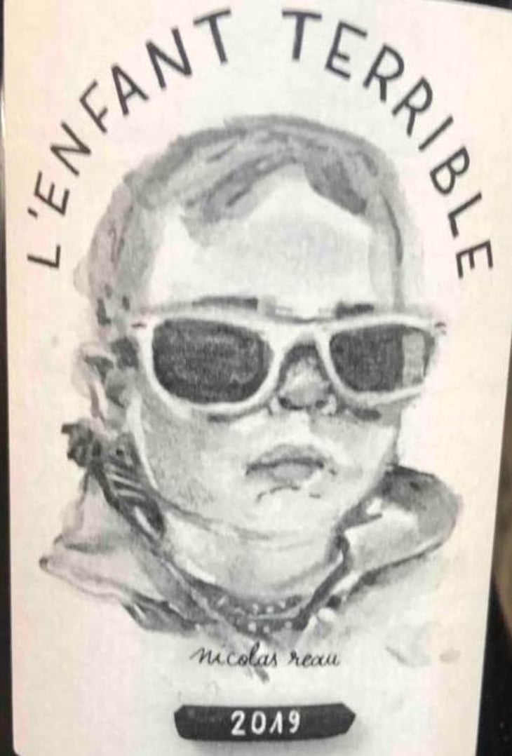 L'Enfant Terrible (2019 label) - Le Clos des Treilles - nicolas-reau -2019