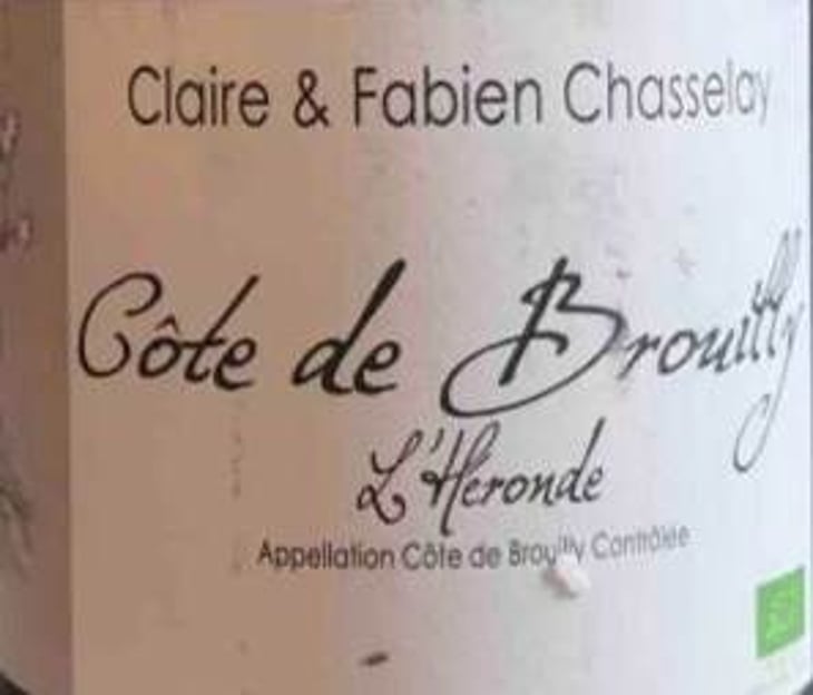 Côte De Brouilly "L'Héronde" - Domaine Chasselay - claire-fabien-chasselay 