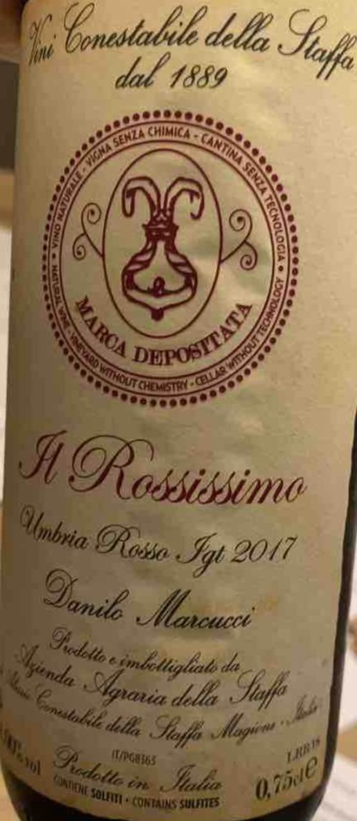 Il Rossissimo - Conestabile Della Staffa - danilo-marcucci 