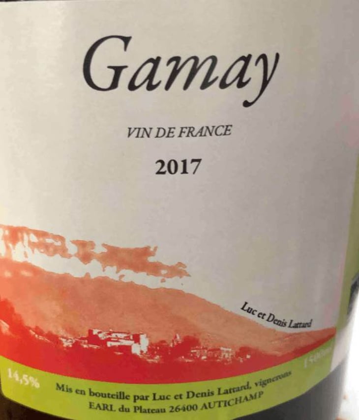 Gamay - Domaine Lattard - denis-lattard 
