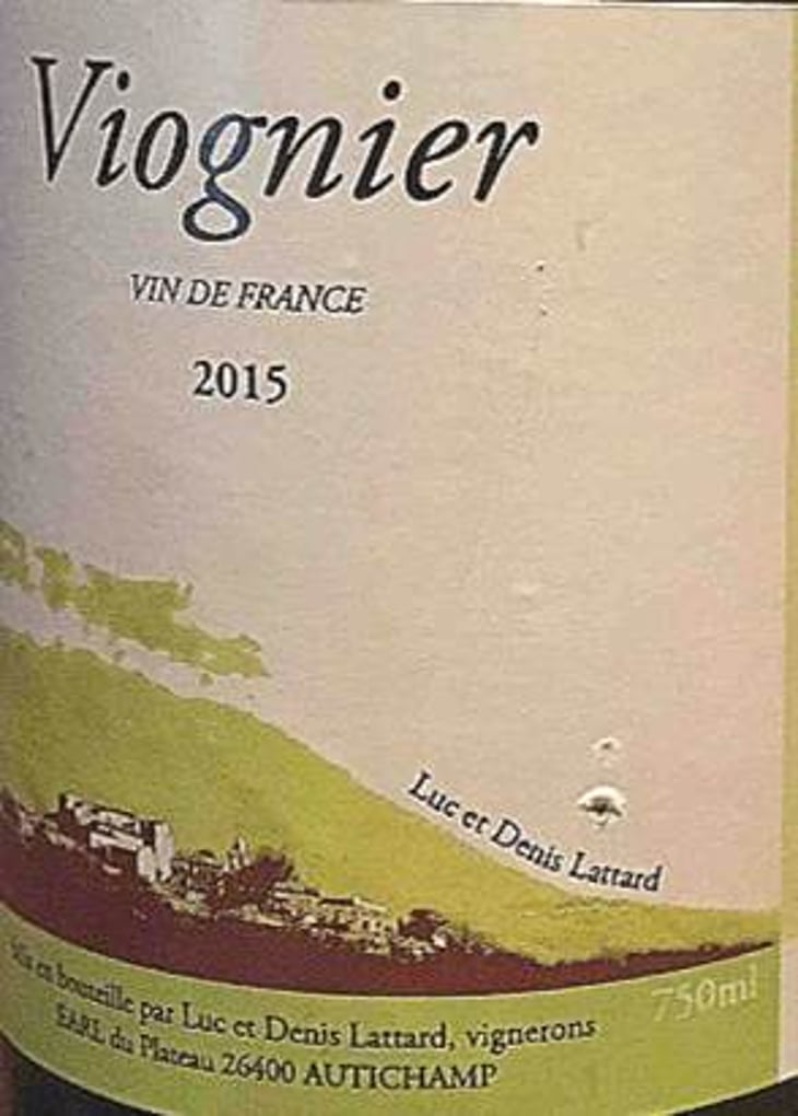 Viognier - Domaine Lattard - denis-lattard 