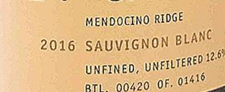 Skin Fermented Sauvignon Blanc - Donkey & Goat - jared-tracey-brandt 