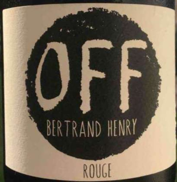 OFF Rouge - Domaine De Cadeillac - bertrand-henry -2020