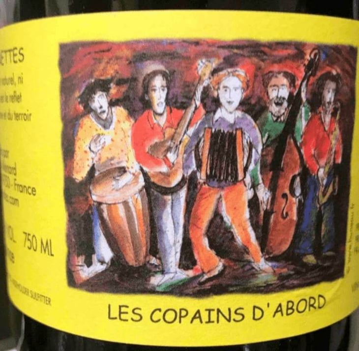 Les Copains d'Abord (rouge) - Les Sablonnettes - christine-joel-menard 