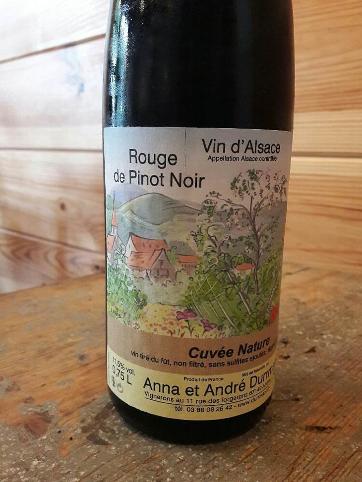 Rouge de Pinot Noir - Anna, André & Yann Durrmann - anna-andre-yann-durrmann 