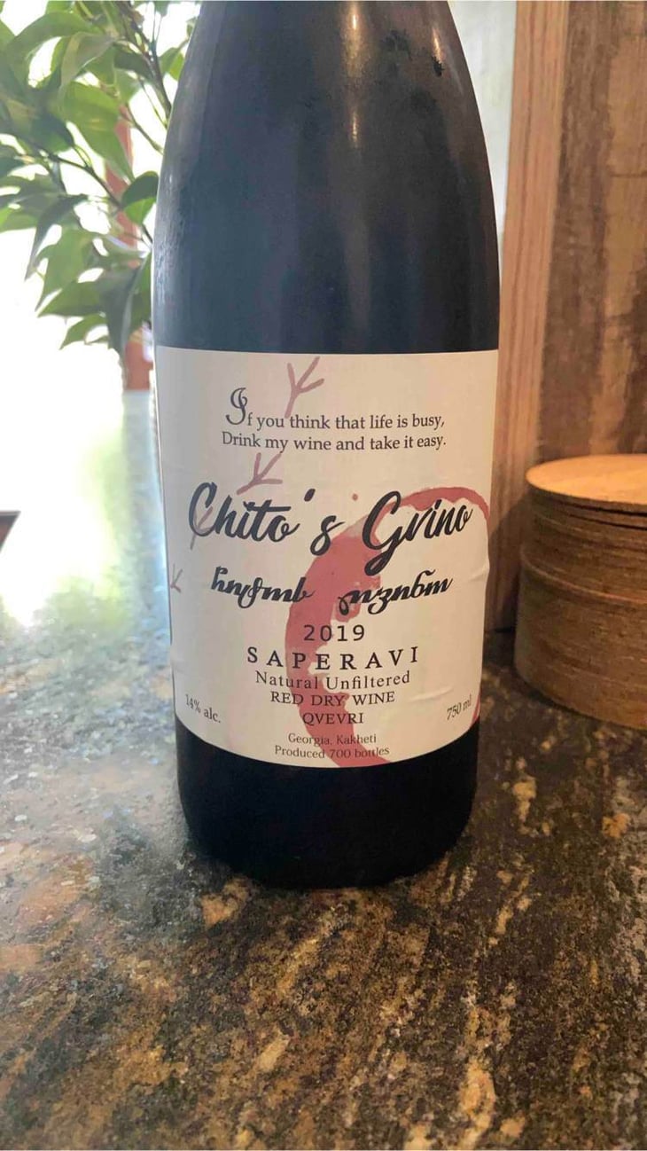 Saperavi - Chito’s Gvino - nino-chitoshvili 