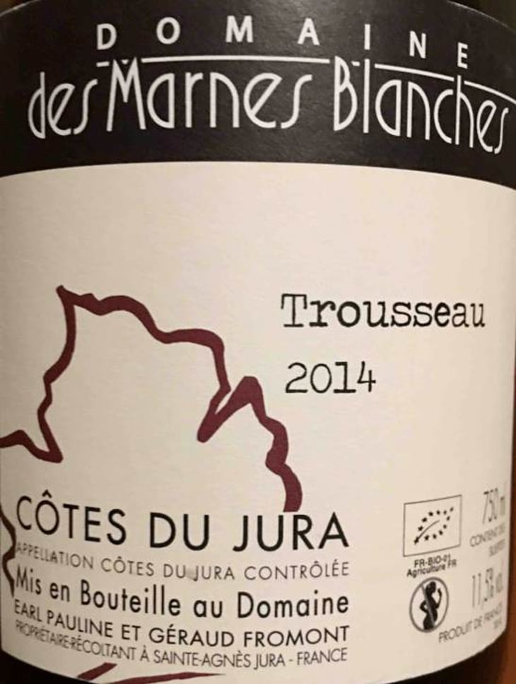 Trousseau - Domaine Des Marnes Blanches - pauline-geraud-fromont 