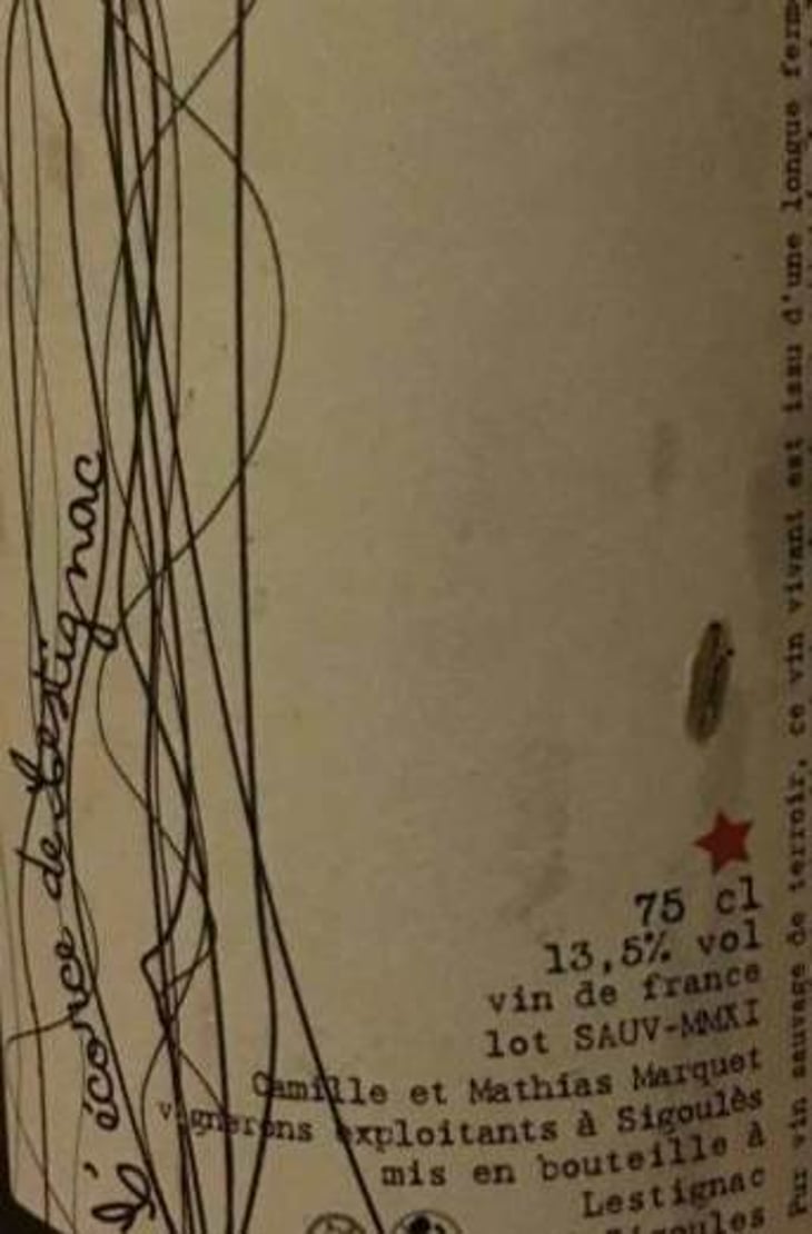 L'Écorce de Lestignac - Château Lestignac - camille-mathias-marquet 