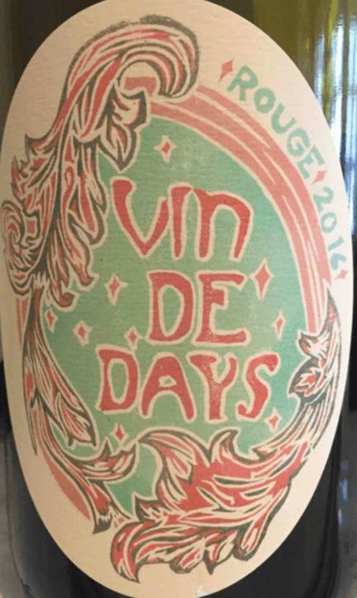Vin de Days Rouge - Day Wines - brianne-day 